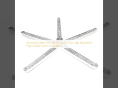 Αλουμινίου διευθετήσιμος υψηλός ποδιών εδρών επίπλων κραμάτων χυτός κύβος - βάση εδρών ποιοτικών στροφέων