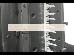 STEP Ιατρικό πλαστικό ενέσιμο καλούπι προσαρμοσμένο χαμηλού κόστους σχεδιασμός και κατασκευή καλούπιων