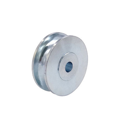 Κάθετος Τόρνος CNC Turning Galvanized Sheave Carbon Steel 45# Μηχανική τροχαλία