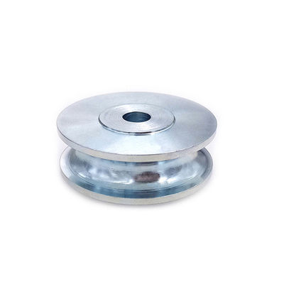 Κάθετος Τόρνος CNC Turning Galvanized Sheave Carbon Steel 45# Μηχανική τροχαλία